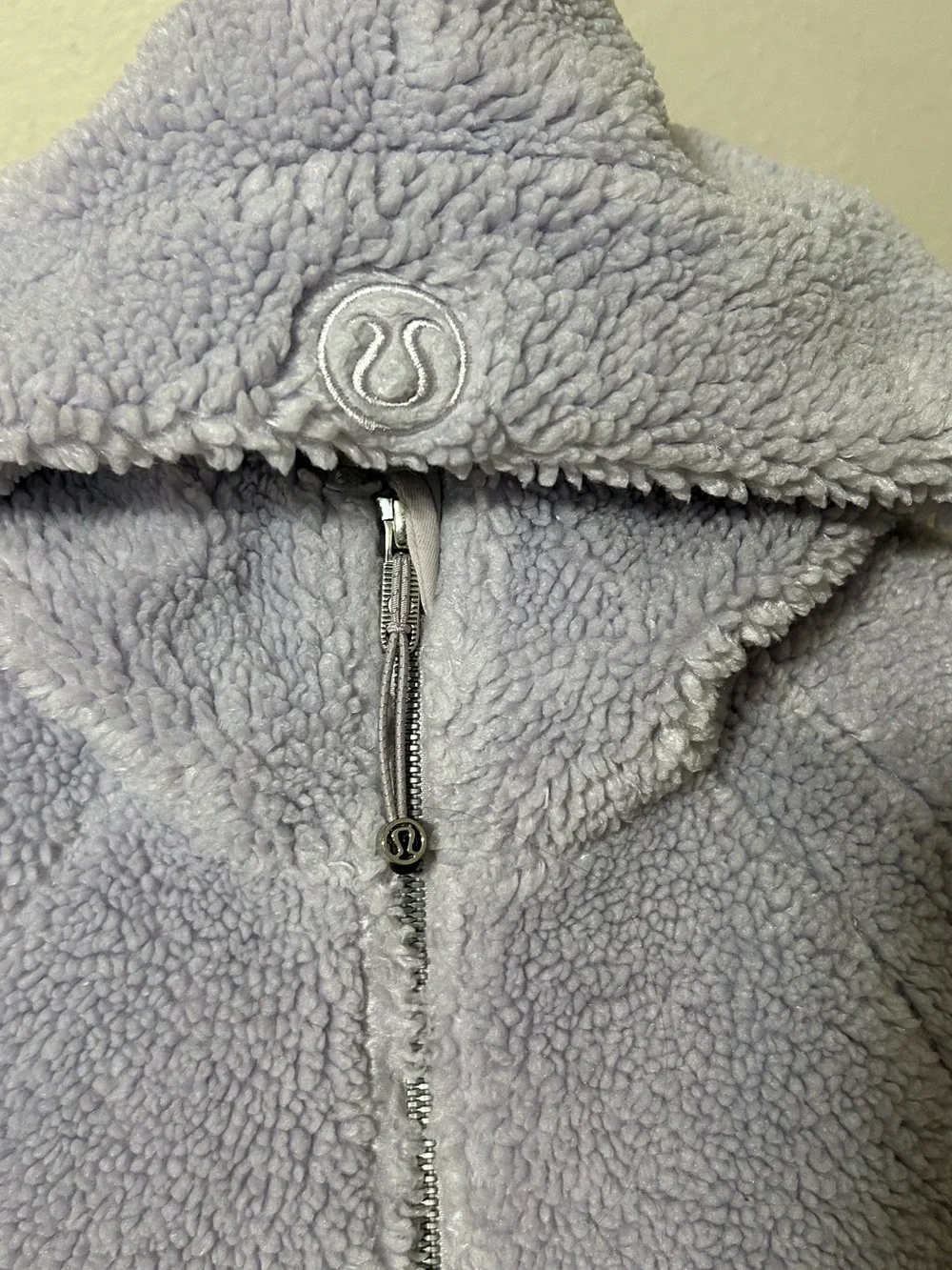 lululemon athletica Kids Lavender Hooded Sherpa Pullover